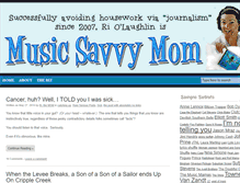 Tablet Screenshot of musicsavvymom.com